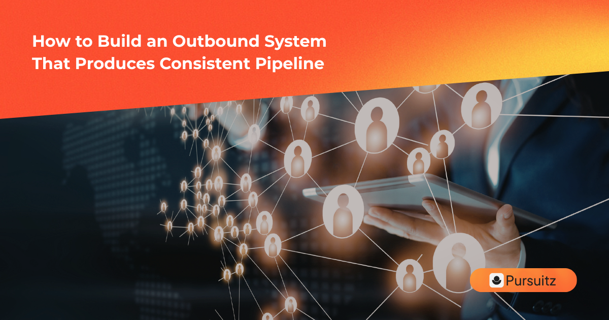 B2B outbound system diagram showing ICP definition, signal targeting, and feedback loops